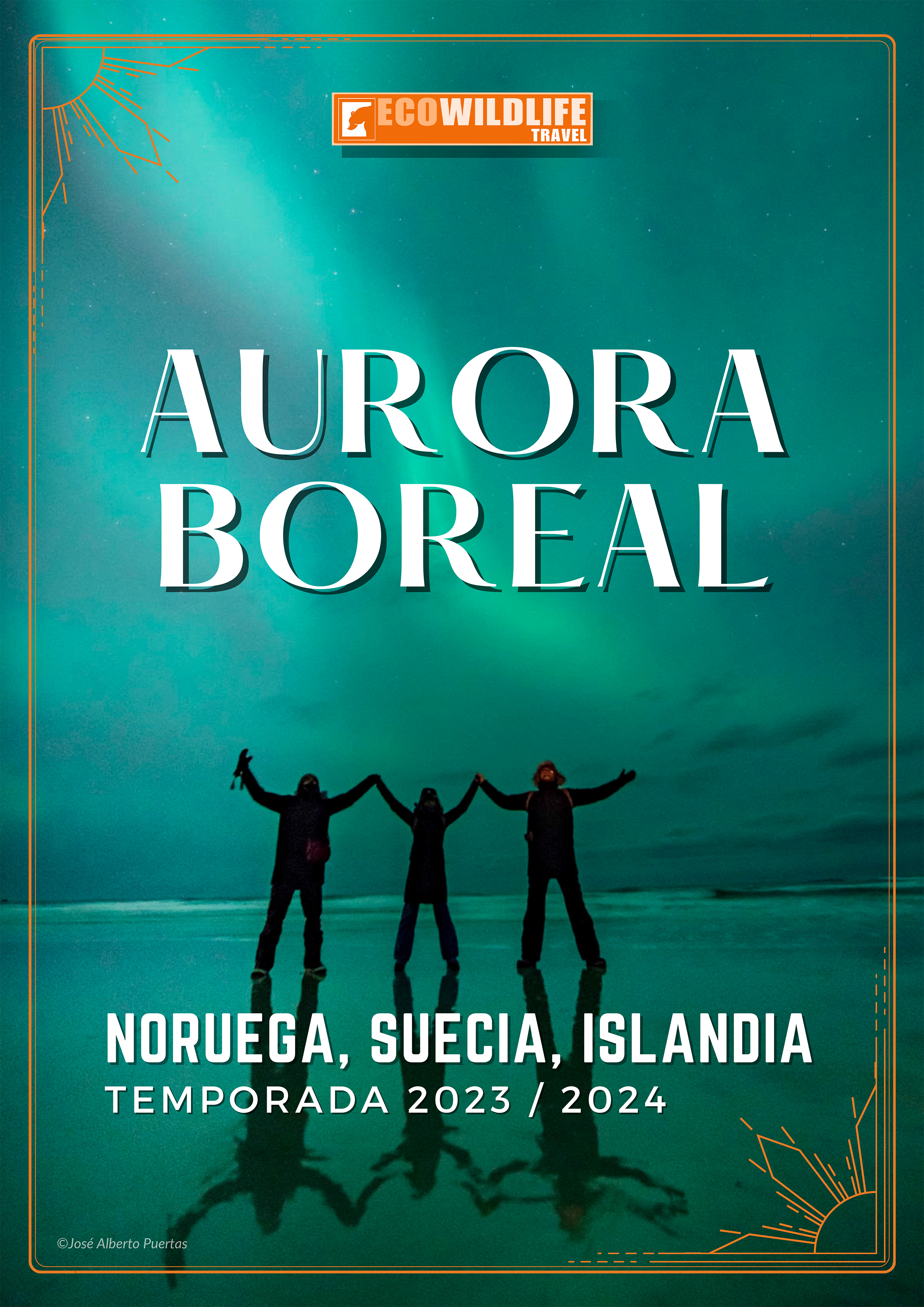 Aurora Boreal. Noruega, Suecia, Islandia