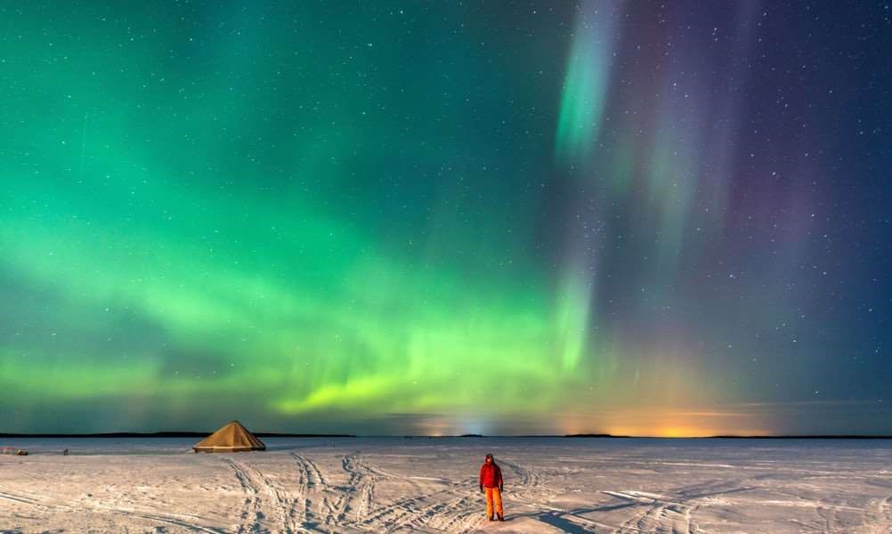 Suecia: Auroras boreales en Laponia